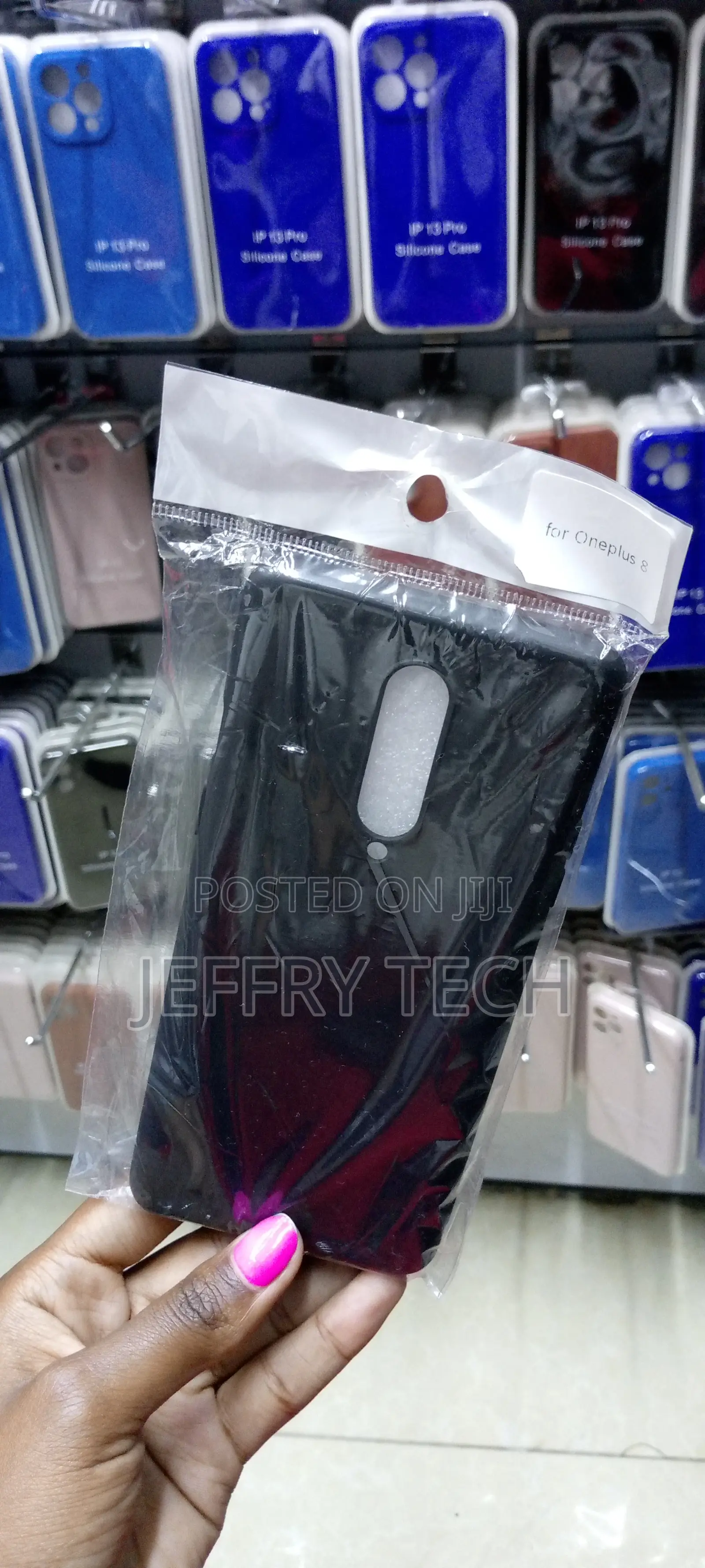 Oneplus 8 Back Cover Silicone Gel Rubber Case