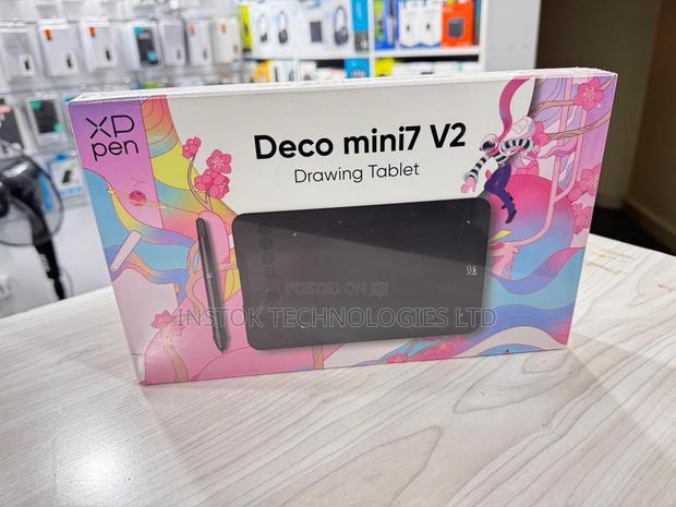 XP-PEN Deco Mini 7 V2 Graphic Drawing Tablet Pressure Le - main view