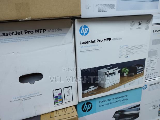 Hp Pro MFP 4103dw Laserjet Print Scan Copy Wireless Printer - main view