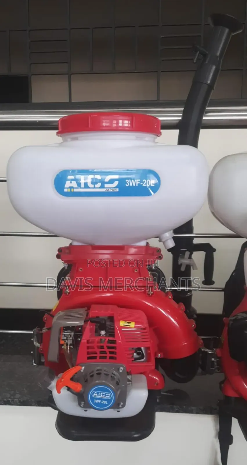 3wf-20 L Aico Japan Mist Sprayer 20 Litres 4 Stroke