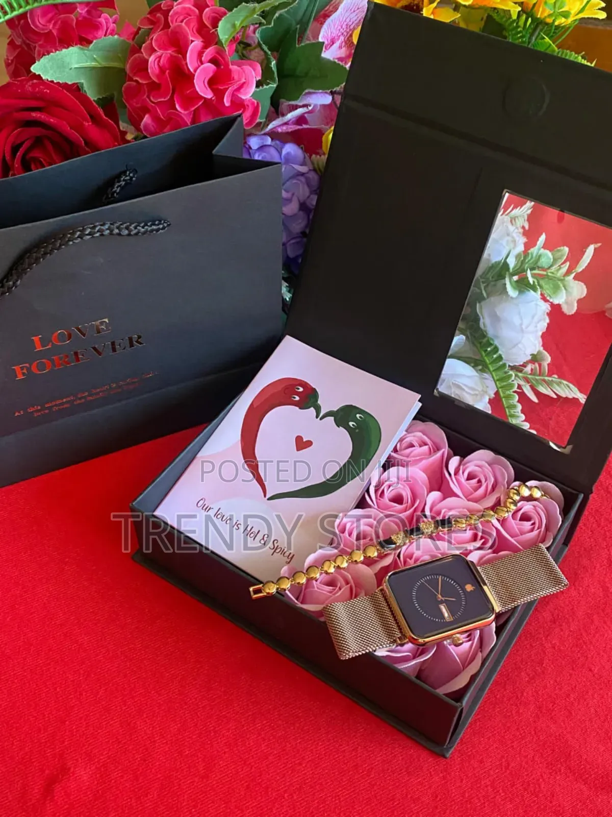 Gold Apple Watch Love Forever Package