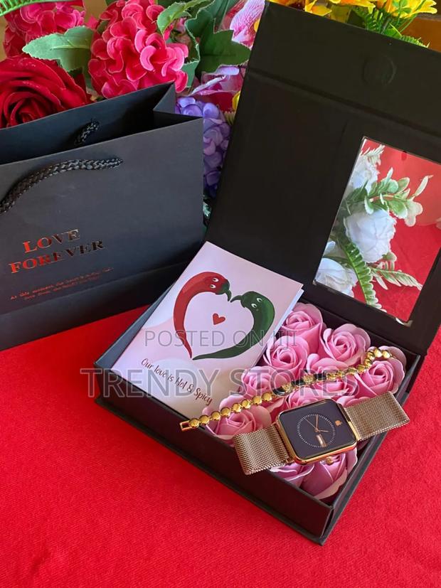 Gold Apple Watch Love Forever Package - main view