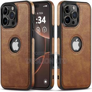 iPhone 16 Pro Classic PU Soft Leather Cover Case F - thumbnail 2