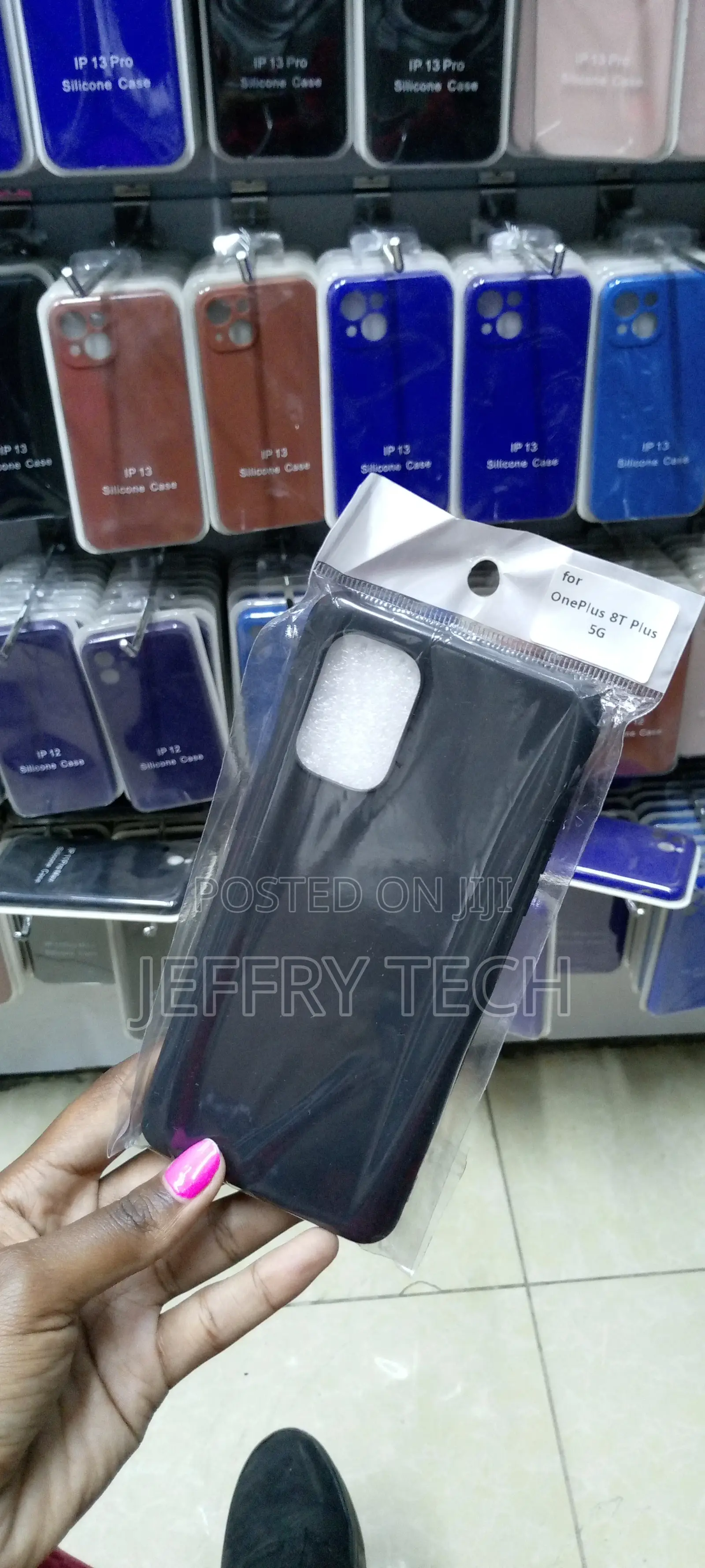 Oneplus 8T+ 5G With Silicone , Slim Thin Soft Shockproof