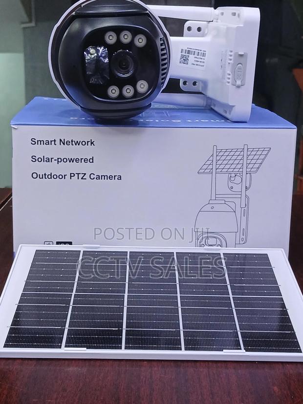 Solar Panel Power Security CCTV 4G SIM Card V380 Camera - main view