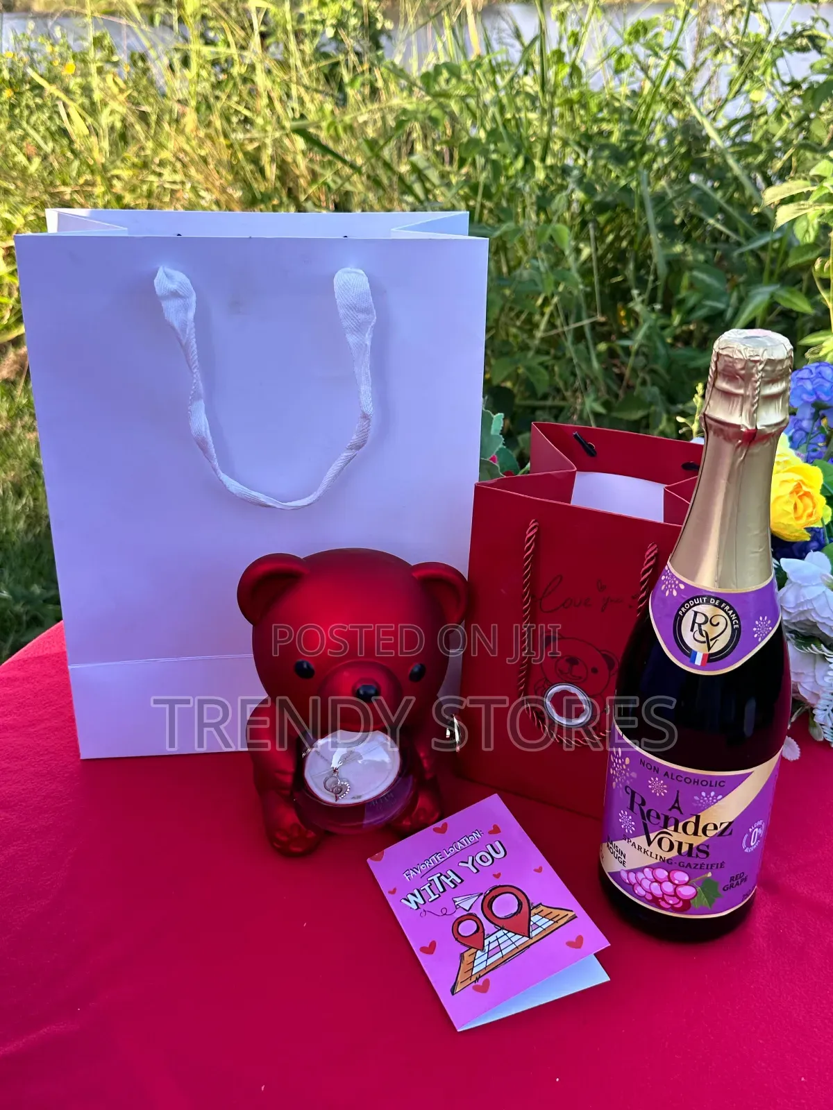 Valentine's Gift For Her With Rendezvous Wine