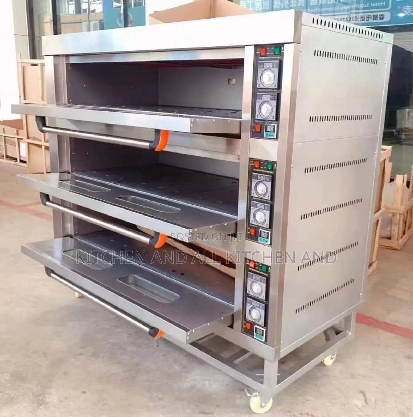 3 Decker Oven