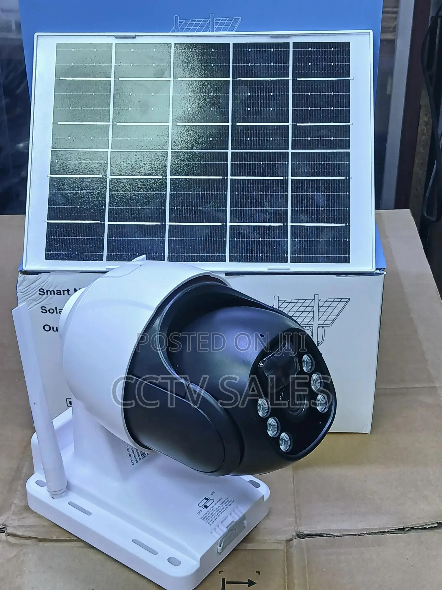 V380 Pro CCTV 4G Sim -Card Camera -Solar Panel CCTV