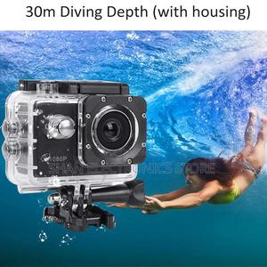 Black Underwater Waterproof Video Camera Outdoor - thumbnail 2