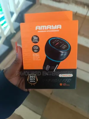 Amaya ACC-01 *38W* PD Super Fast Car Charger