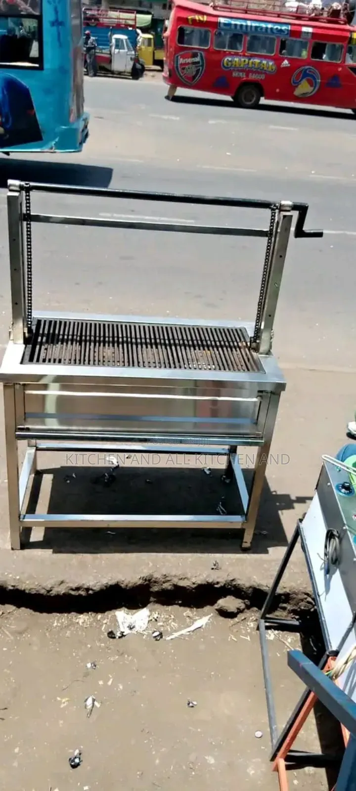 Adjustable Choma Grill Ss