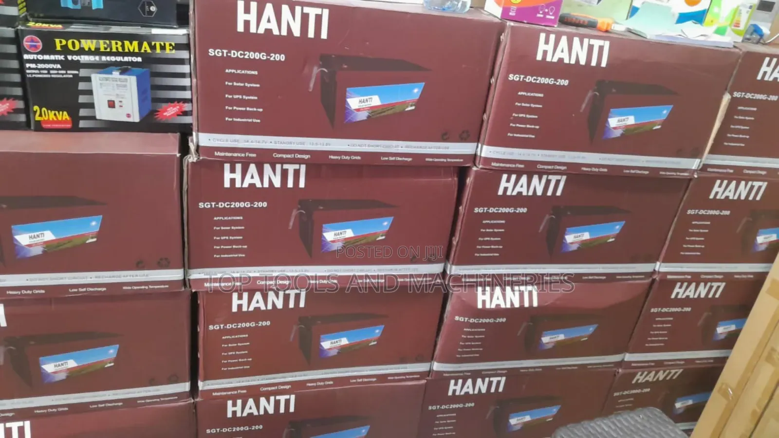 Brand New Hanti 12v200ah/20hrs Heavy Duty Solar Battery