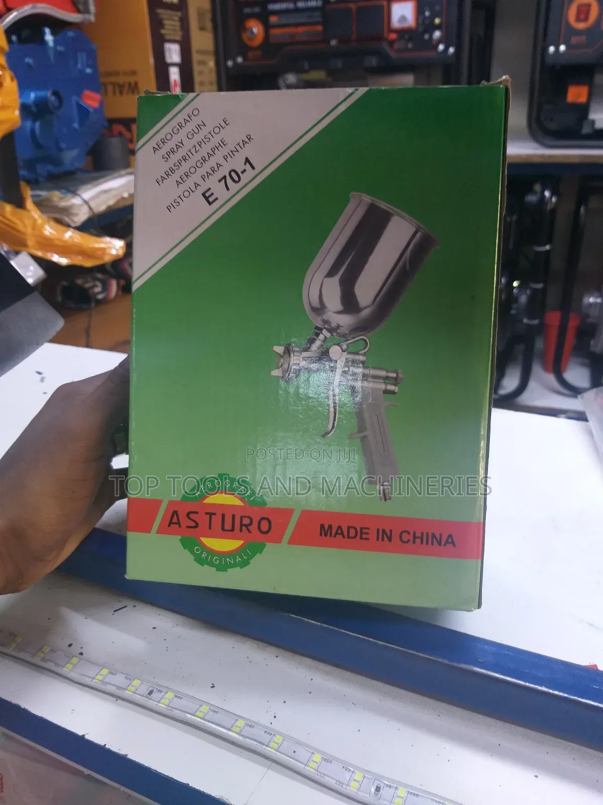 Brand New Metal Head Paint Spray Gun