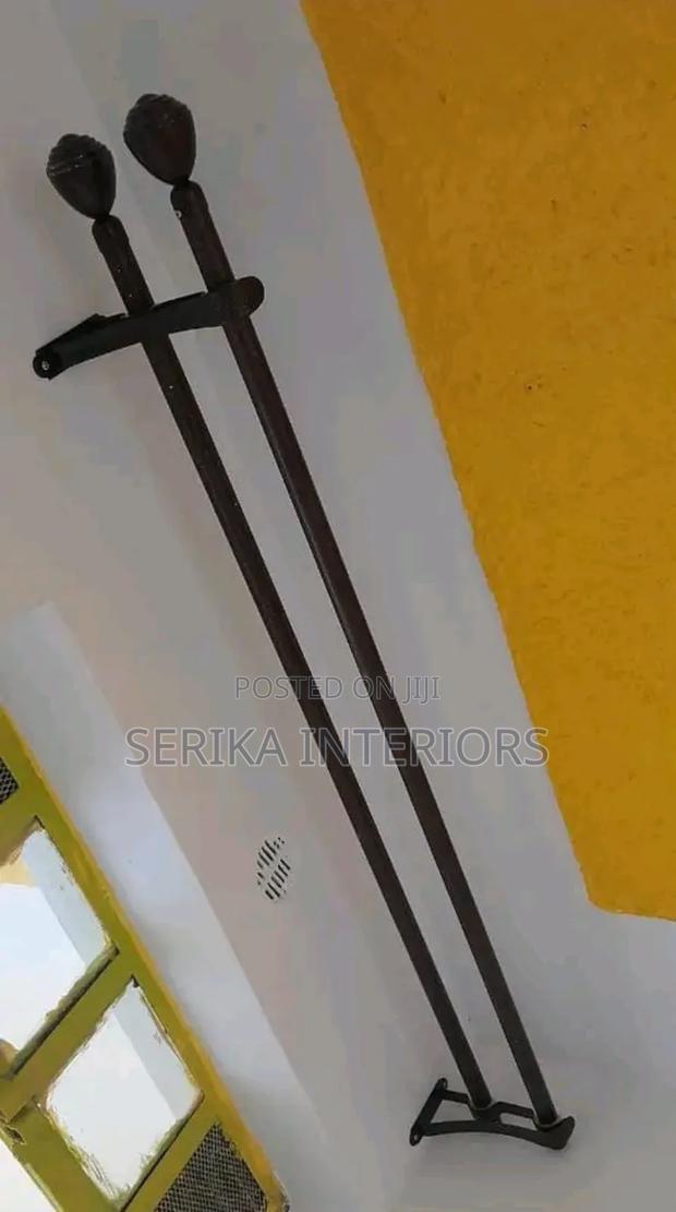 Jua Kali Linux Curtain Rods