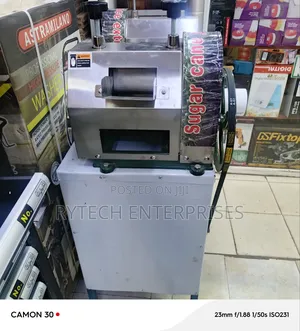 Electric and Manual Sugar Cane Juice Extractor