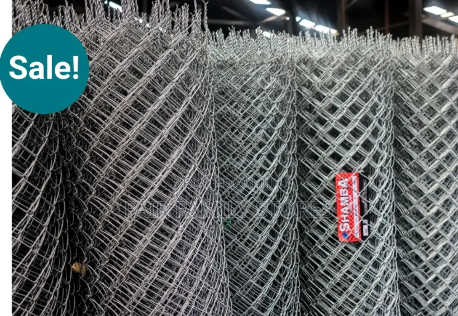 Shamba Heavy Gauge Chain Link 6 Feet 14 G (65 X 65)
