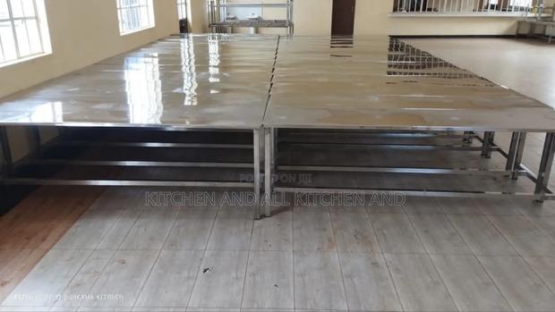 Stainless Steel School Dining Tables