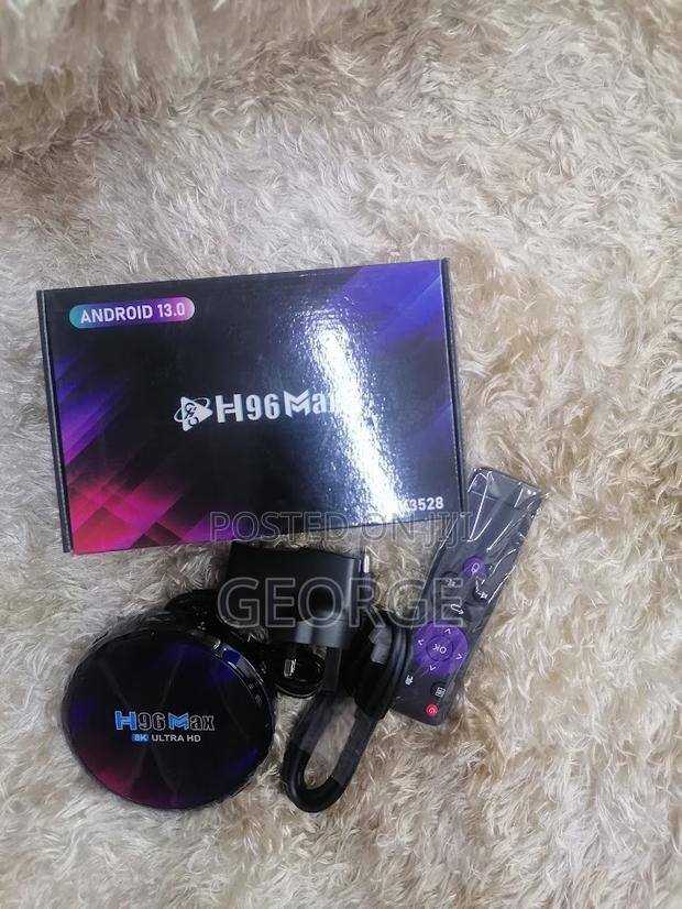 Android Tv Box, H96 Max13.0 4gb Up in Market - thumbnail 2