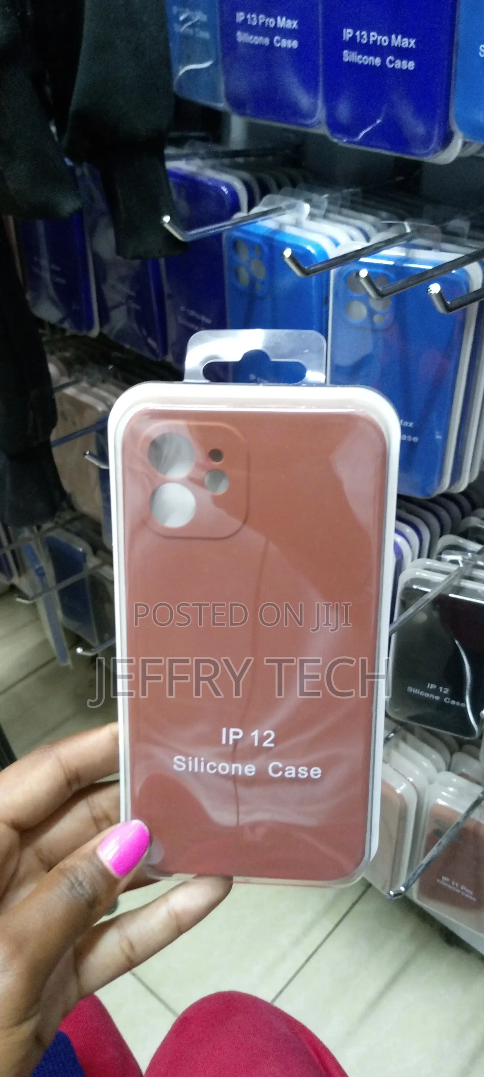iPhone 12 Case ", Anti Scratch Fingerprint Silicone Case