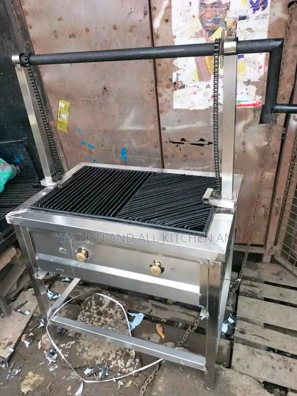 Mordern Stainless Steel Gas Grill