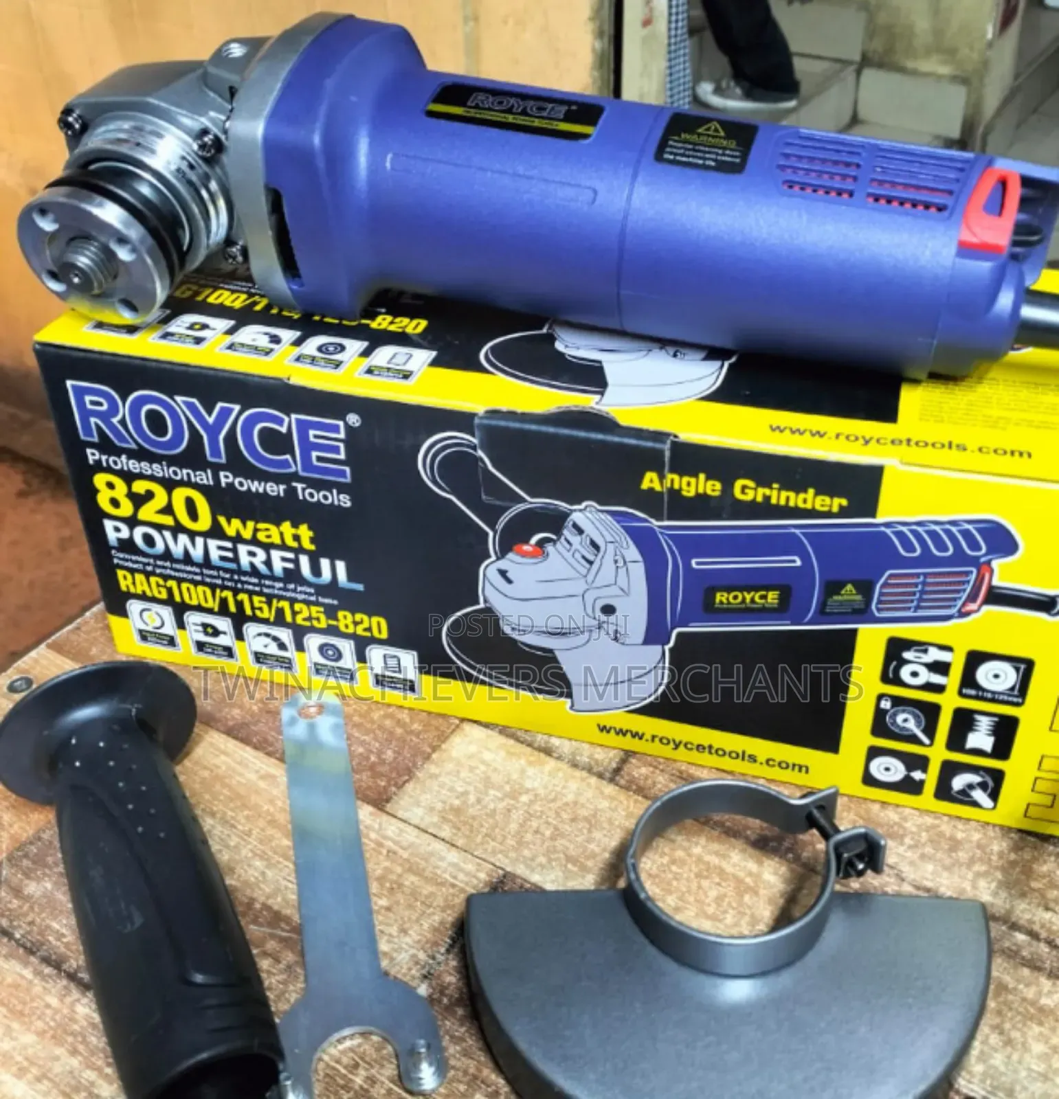 Powerful Angle Grinder 820w