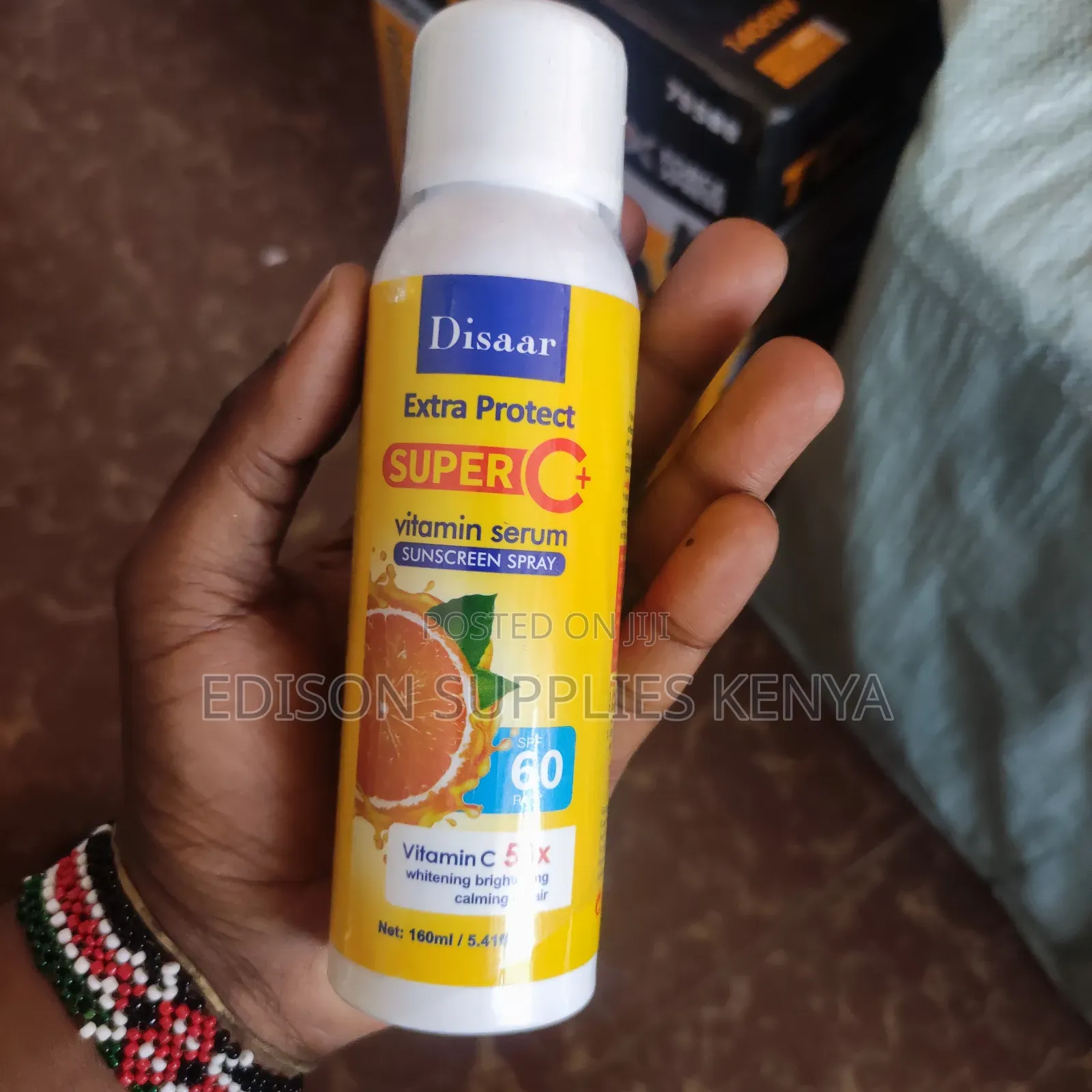 Sunscreen Spray SPF 60 With Vitamin C, Prevents Darkening