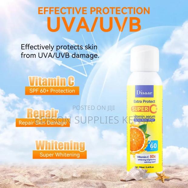Sunscreen Spray SPF 60 With Vitamin C, Prevents Darkening - main view