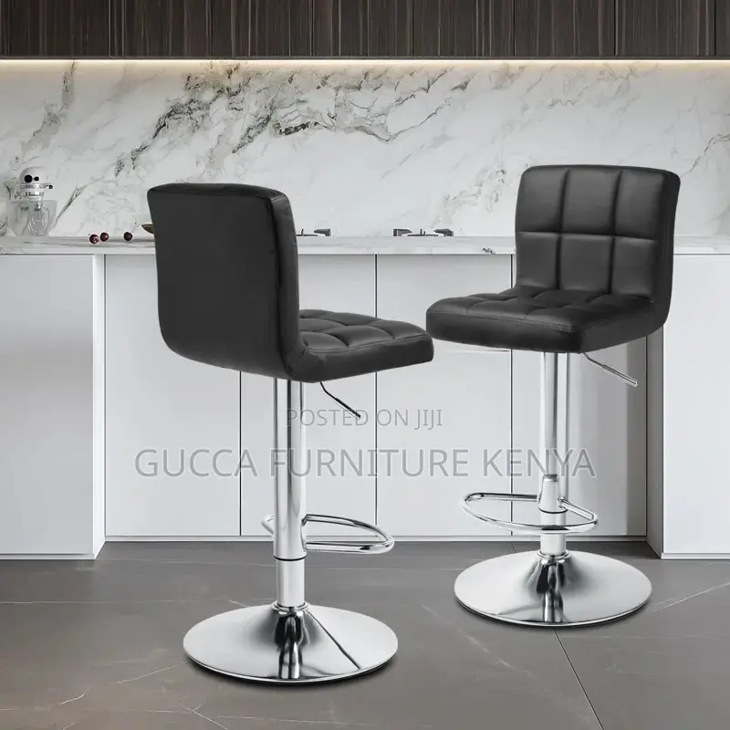 Home Chairs: Adjustable Counter Home Barstools With Backrest