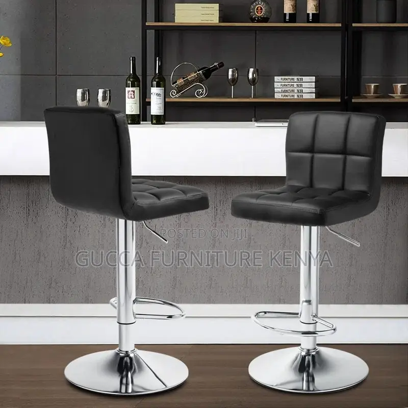 Home Chairs: Adjustable Counter Home Barstools With Backrest