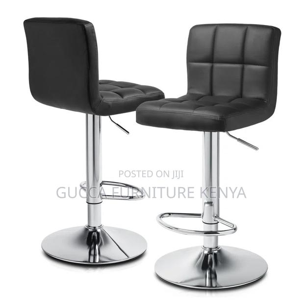 Home Chairs: Adjustable Counter Home Barstools With Backrest - thumbnail 5