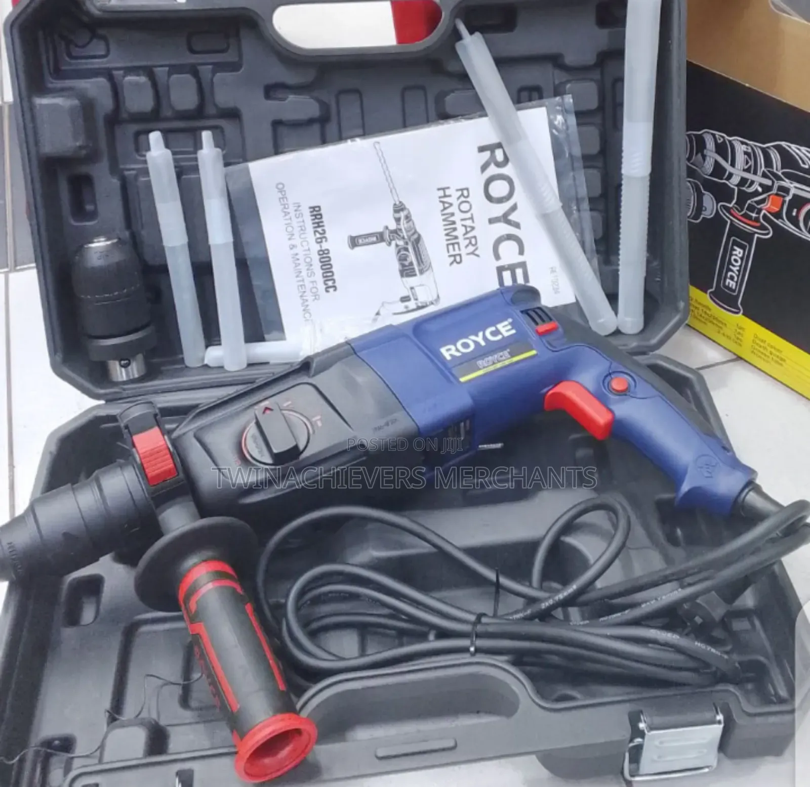 Powerful 800w Rotary Hammer Drill/Royce Rotary Hammer Drill