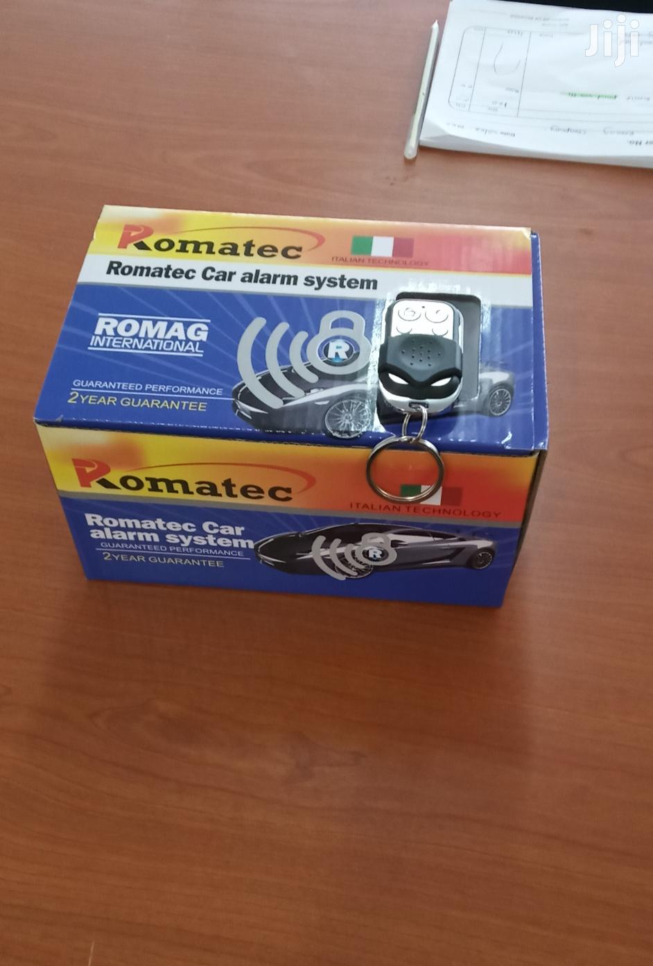 New Romatec Car Alarm With Cut Off, Free Installation.