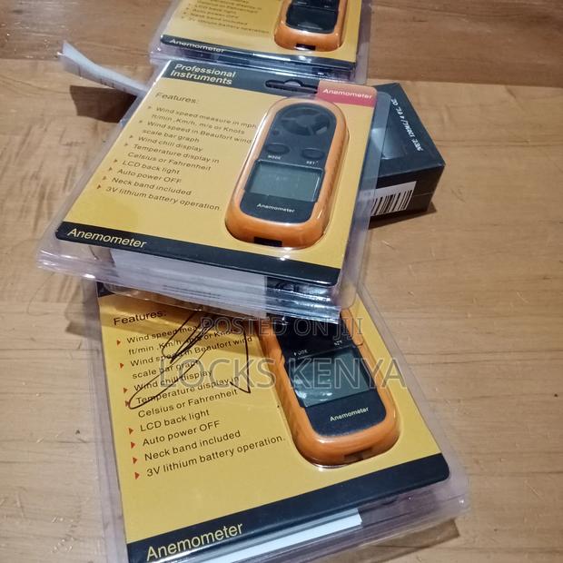 Digital Anemometer - main view