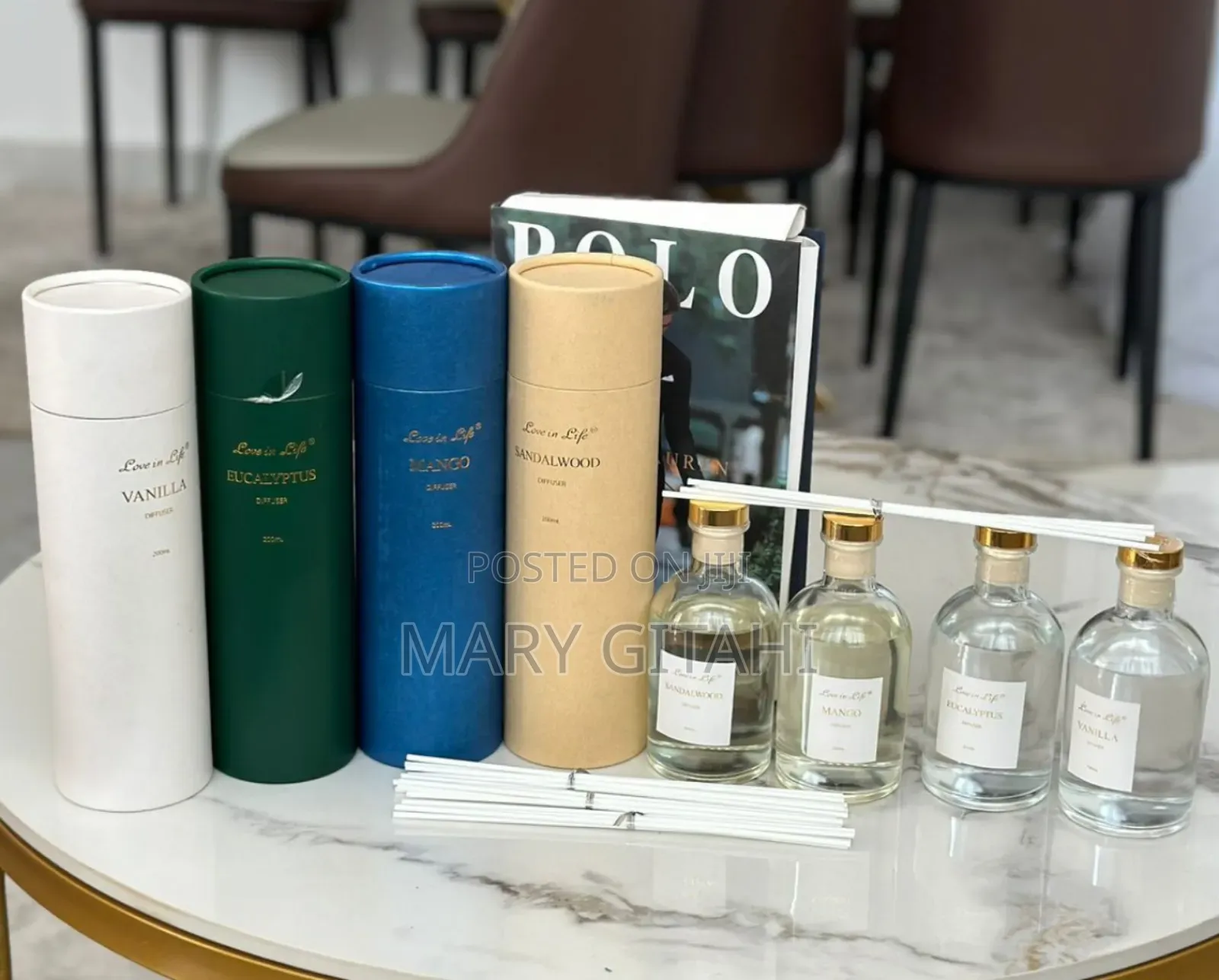 New Lookluxury Diffusers With Canvas Packaging