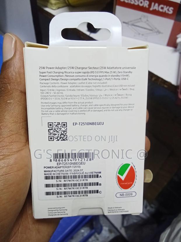 Sumsung Power Adapter 25w - thumbnail 2