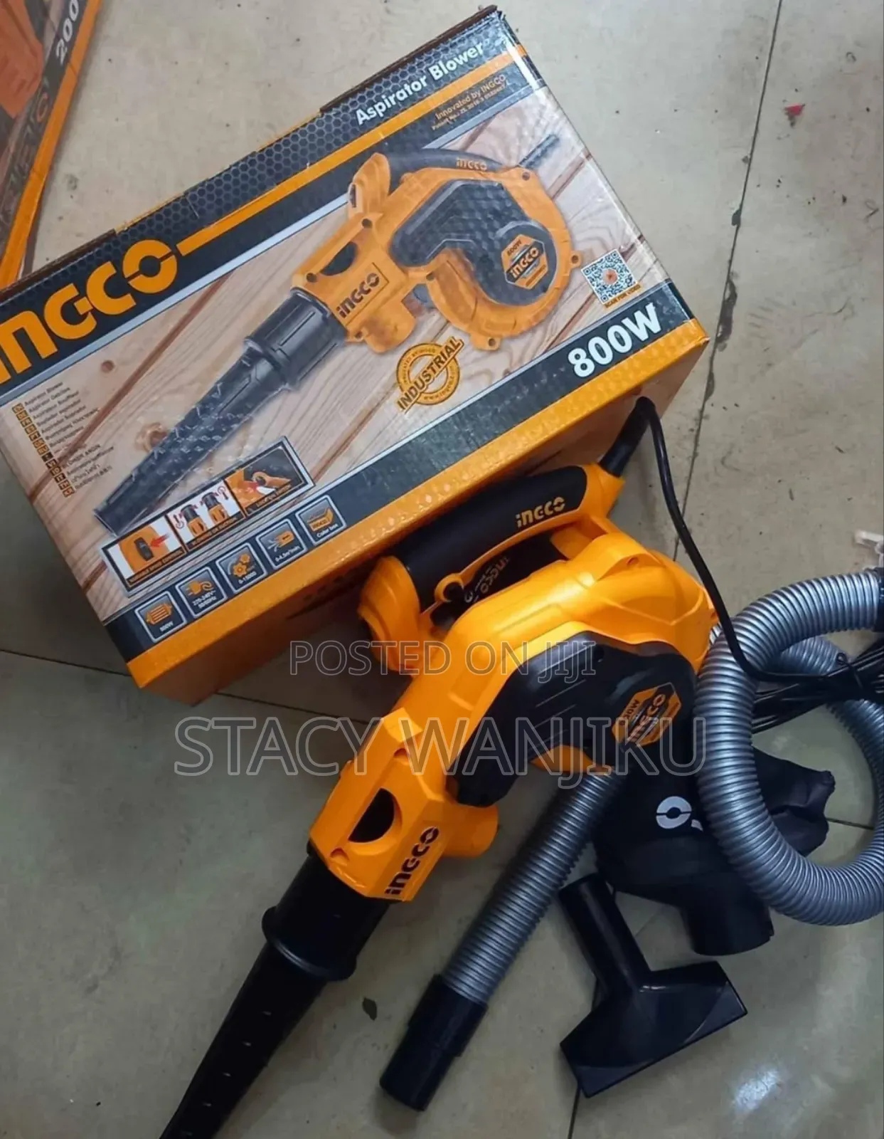 800w Ingco Aspirator Blower/ Electric 800w Aspirator Blower