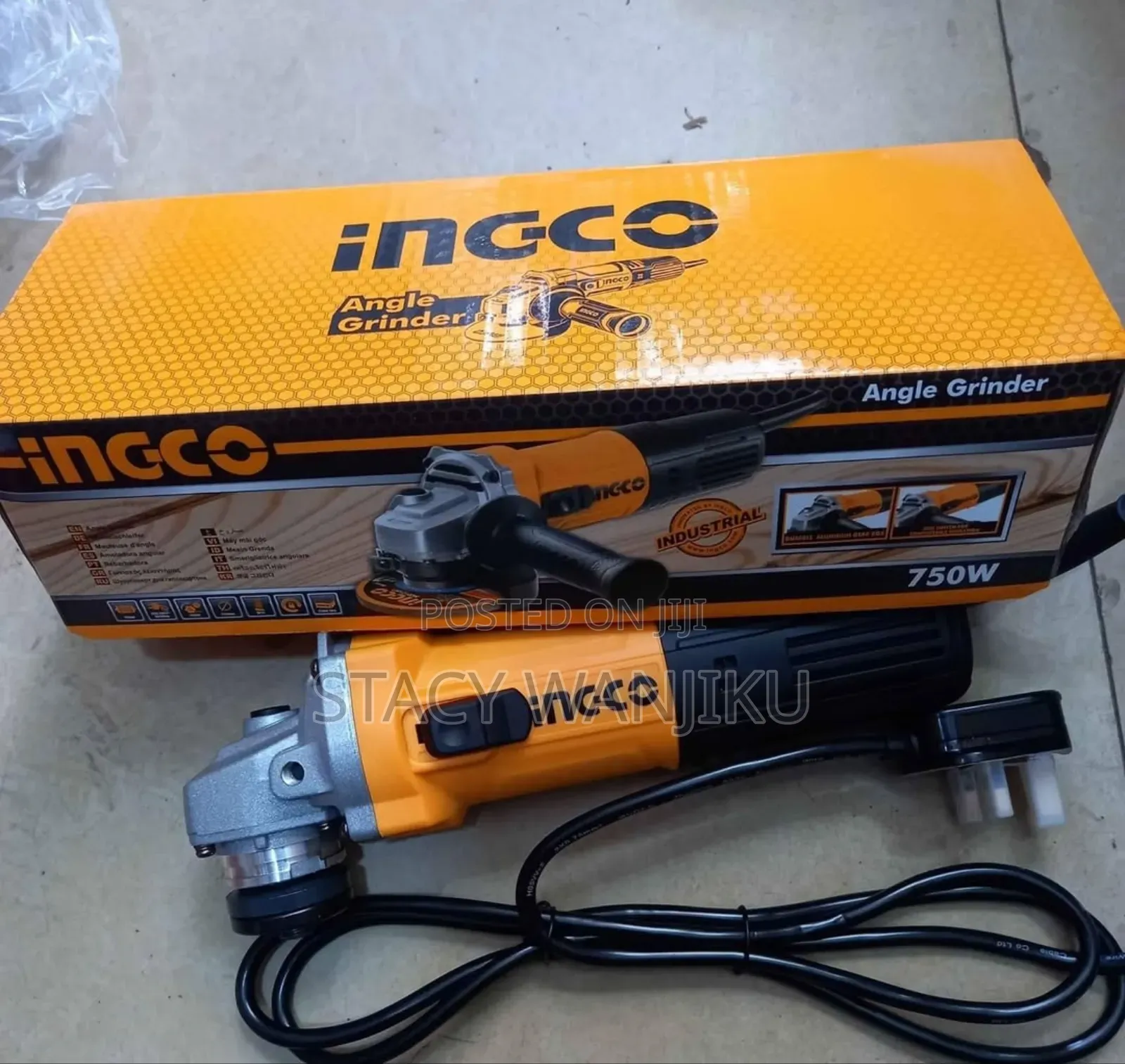 Ingco Angle Grinder 750w/ Electric Ingco Angle Grinder