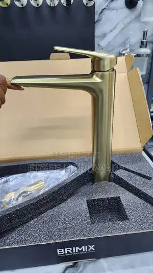 Brimix Table Top Basin Mixer Antique Brass