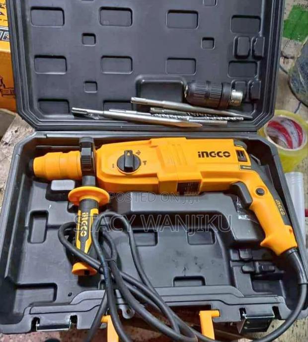 New Ingco 2 Chuck Rotary Hammer Drill/ Ingco Rotary Hammer