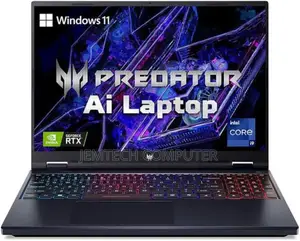 New Laptop Acer Predator Helios 16 16GB Intel Core I9 SSD 32GB