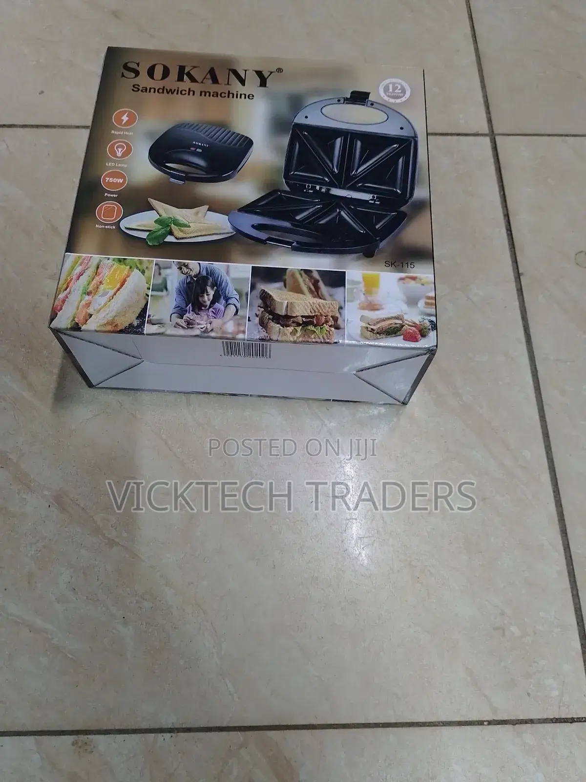 Sandwich Maker/Sokany 2 Slice Sandwich Maker Machine