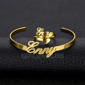 Customized Bangle and Ring Set