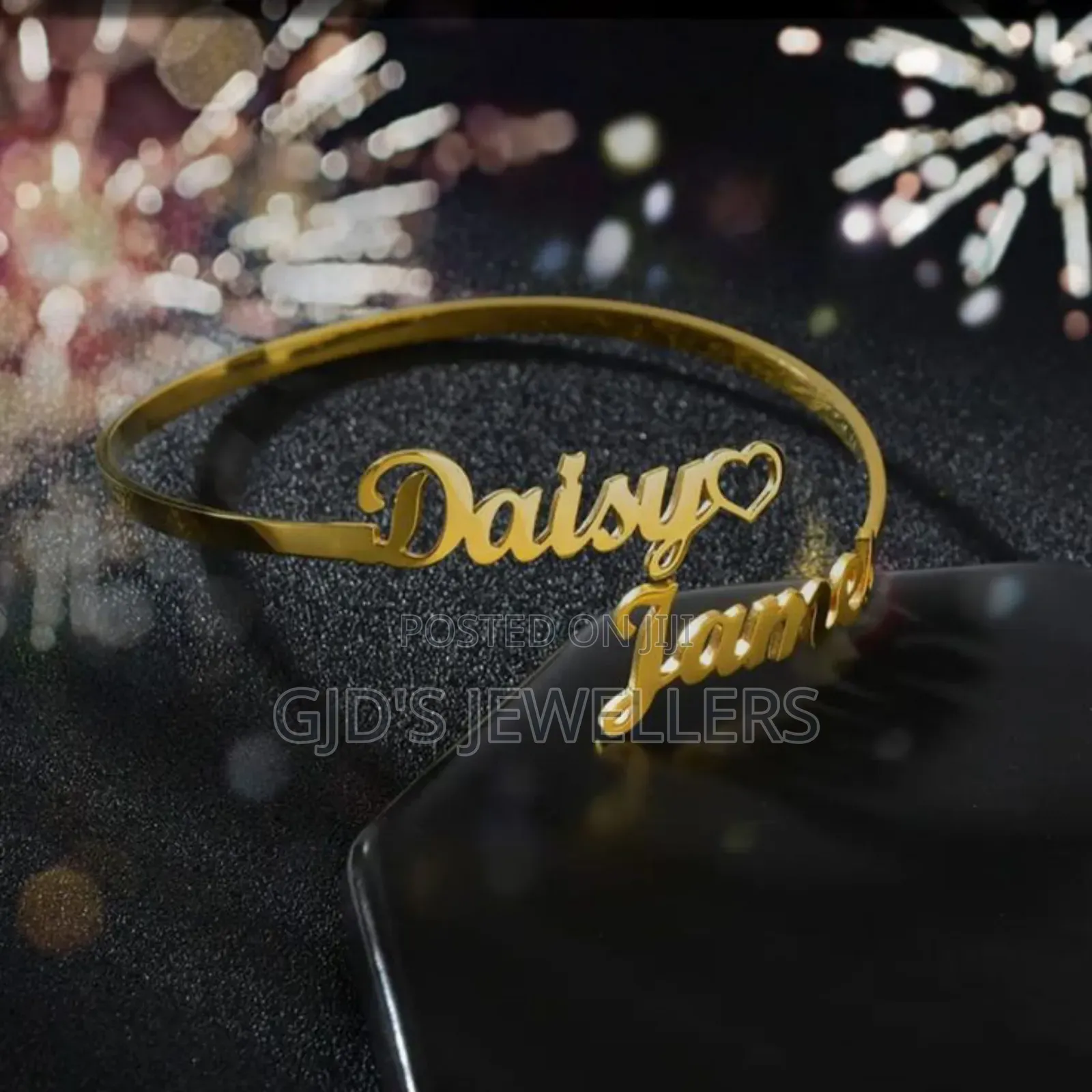 Customized Bangle and Ring Set