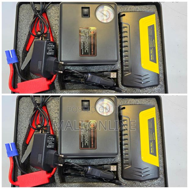 50,800mah Car Jump Starter Power Bank With Tire Inflator