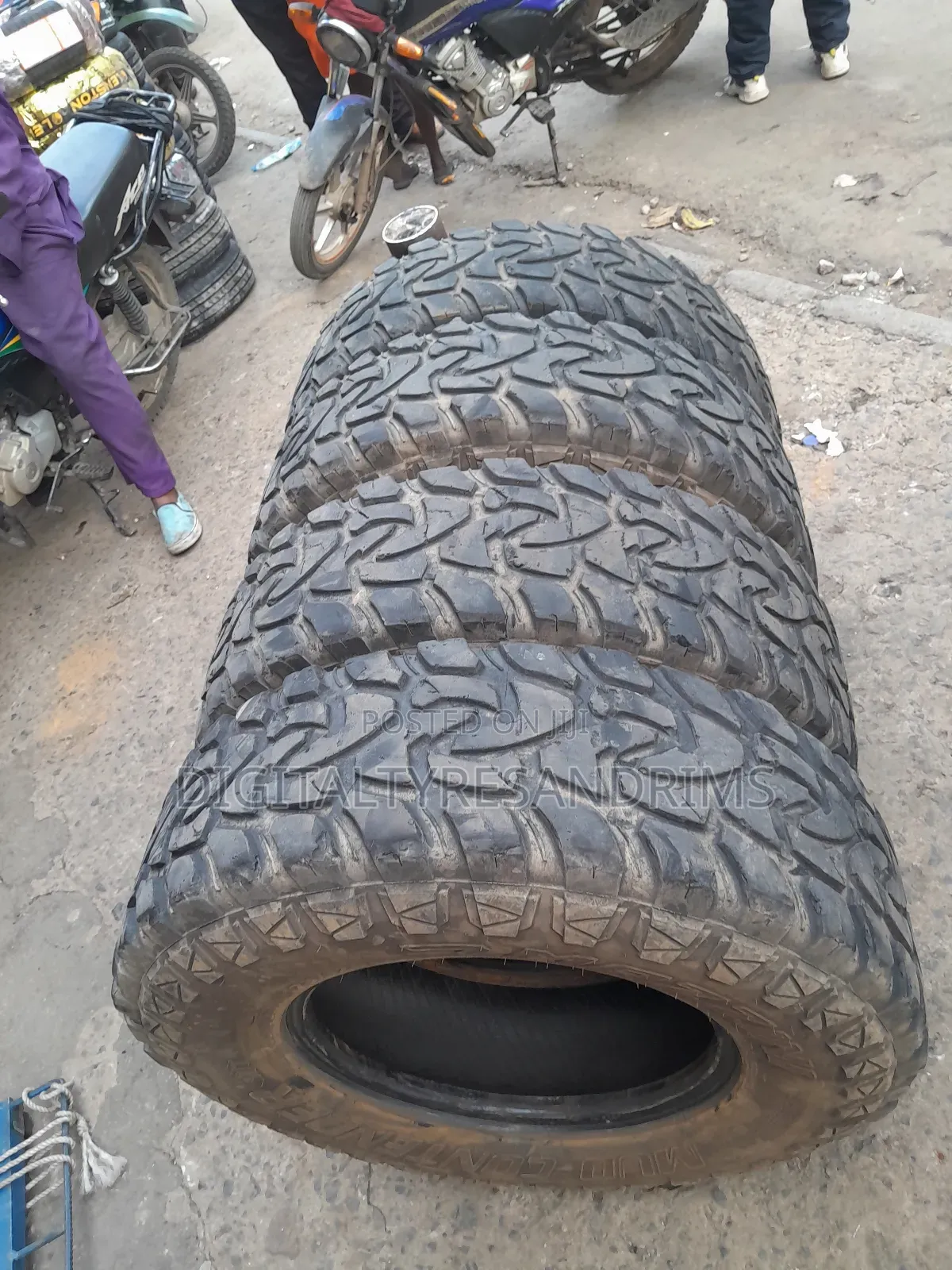 265/75r16 Mazzini Tyres Slightly Used