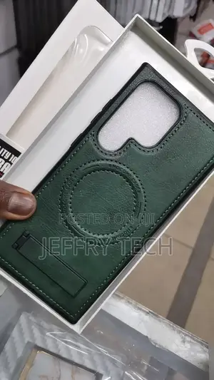 Samsung Galaxy S24 Ultra Cover - Luxury Pu Leather Magsafe