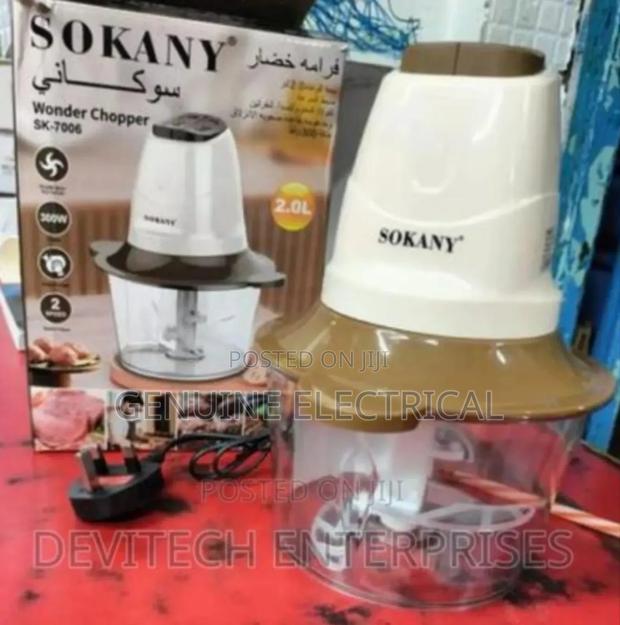 Sokany 2litres Chopper
