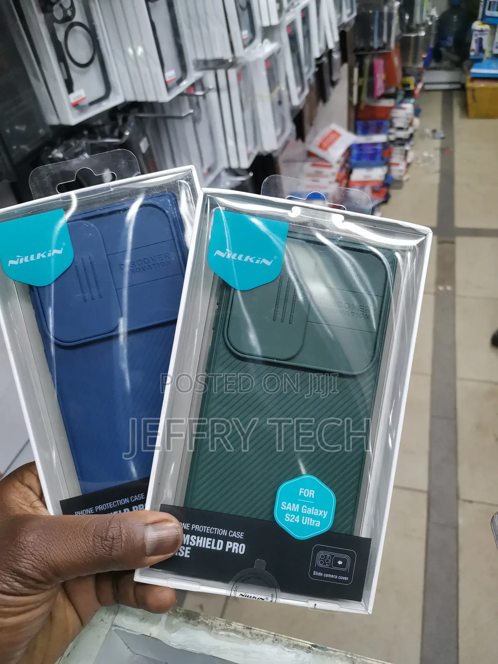 Nillkin S24 Ultra Case With Camera Cover, Lens Protection,