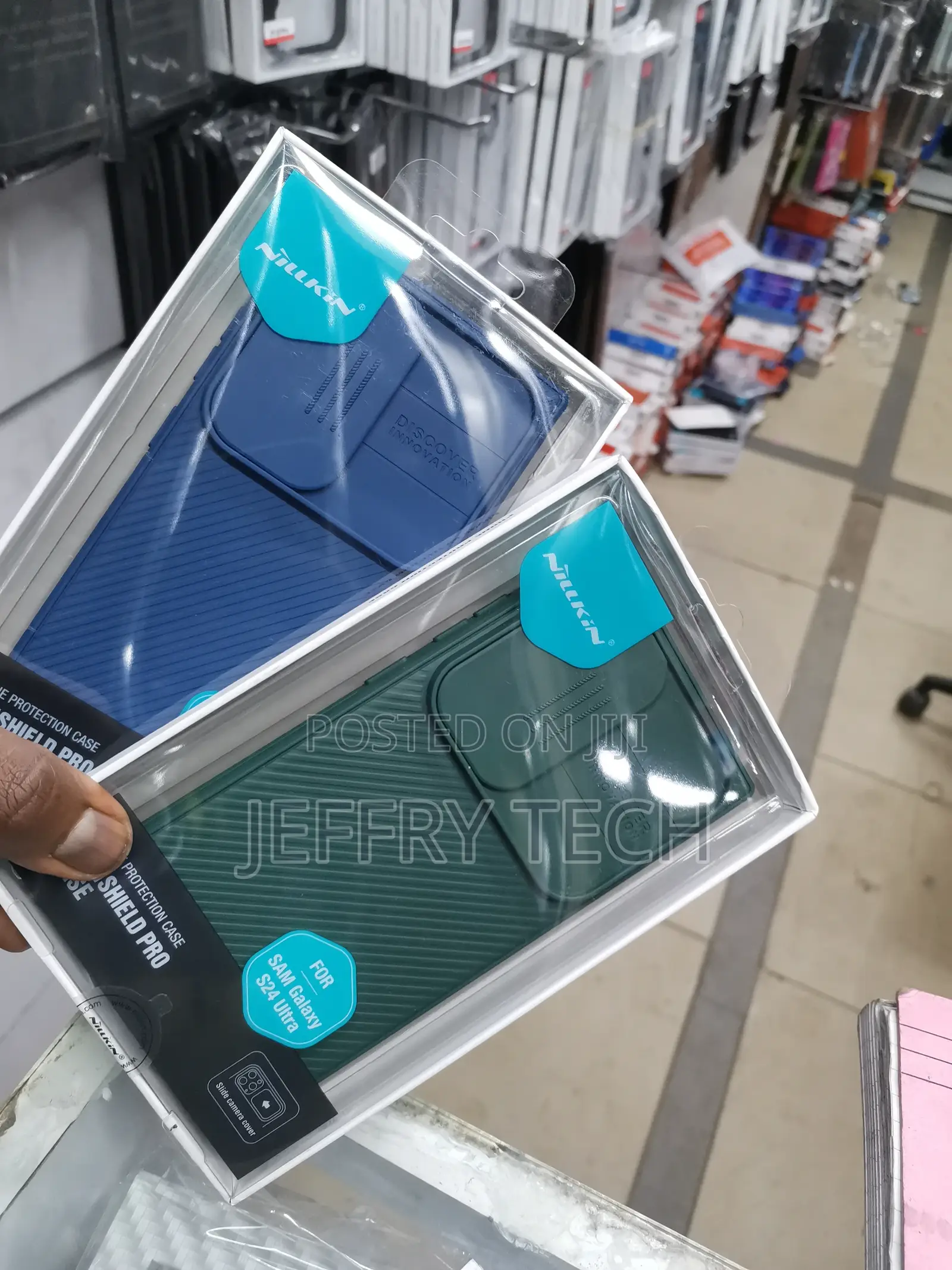 Nillkin S24 Ultra Case With Camera Cover, Lens Protection,
