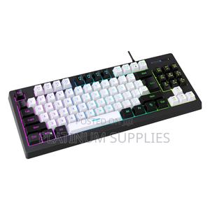 RGB Backlit Gaming Mechanical Keyboard 87 Keys Wired Keyboad - main view
